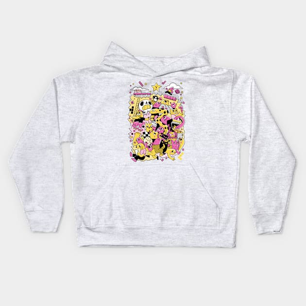 Fun & Games Kids Hoodie by geolaw